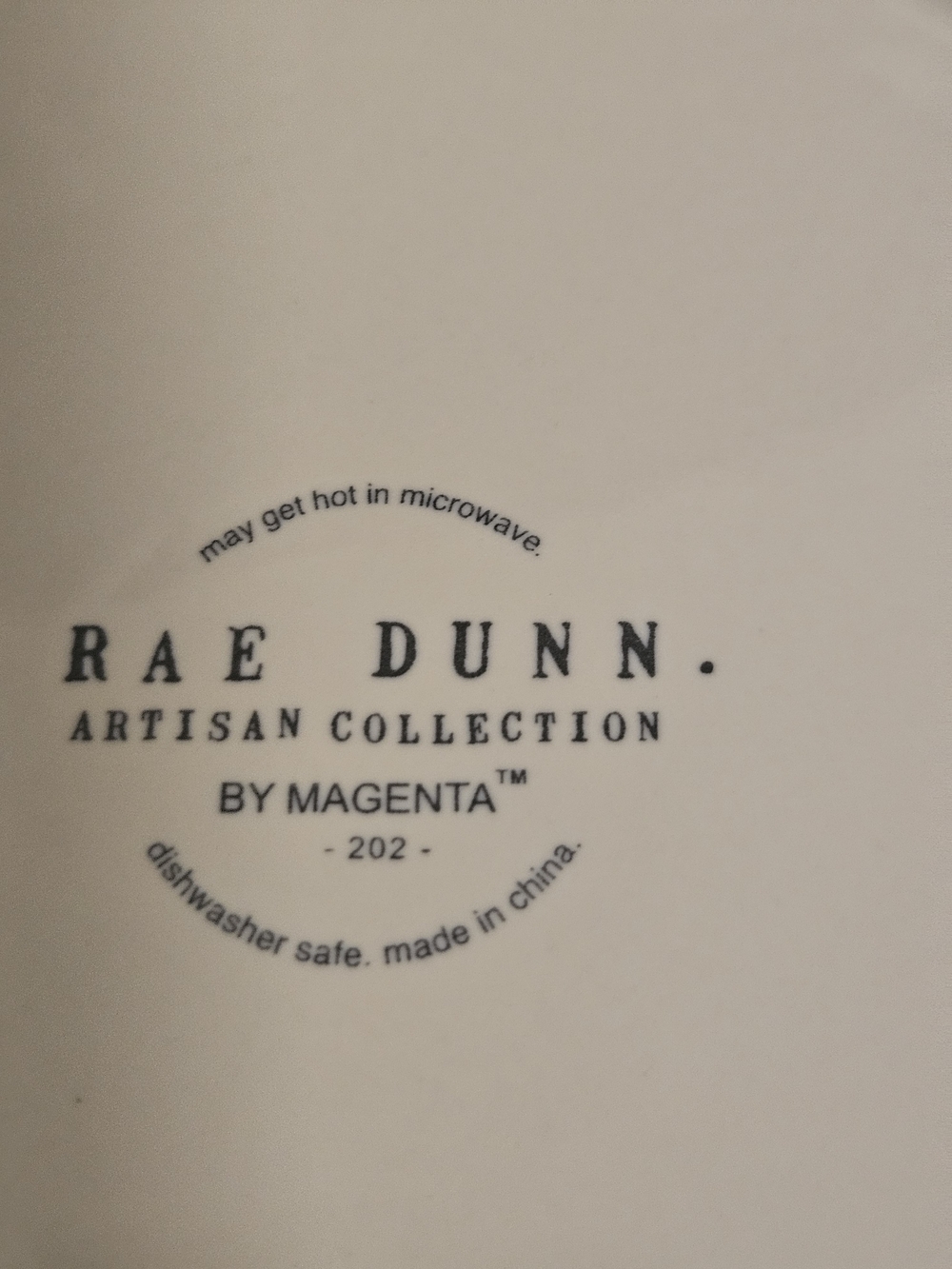 Rae Dunn White Ceramic Pet Bowl with "EAT UP" Lettering - Picture 6 of 6